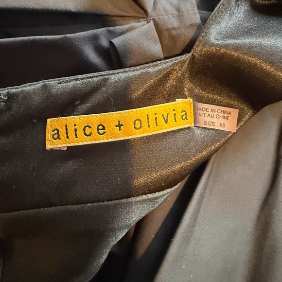 Vintage Alice & Olivia Black Dress - XS - Picture 3 of 8